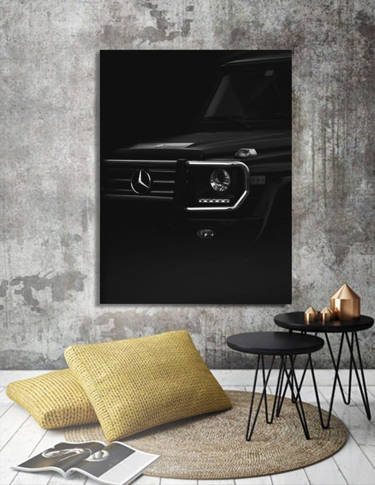 LED Wall Art – Mercedes G-Class Blackout Edition